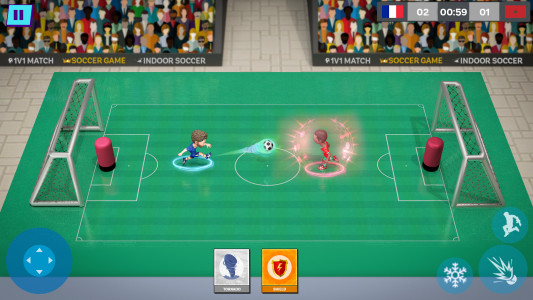 اسکرین شات 6 بازی Indoor Futsal: Mobile Soccer