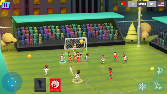 اسکرین شات 3 بازی Indoor Futsal: Mobile Soccer