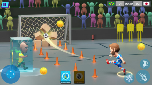 اسکرین شات 4 بازی Indoor Futsal: Mobile Soccer