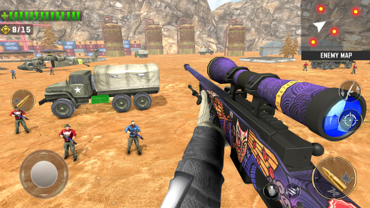 اسکرین شات 2 بازی FPS Gun Game 3D: FPS Shooter