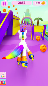 اسکرین شات 1 بازی Unicorn Fun: Endless Run Game