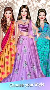 اسکرین شات 3 بازی Dress Up Game-Make Up games