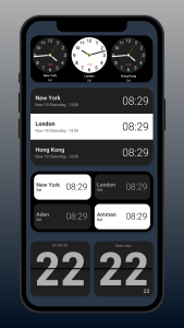 اسکرین شات برنامه Flip Clock: World Clock 7