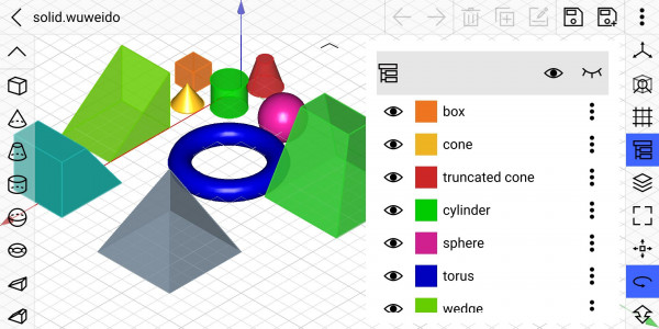 اسکرین شات برنامه Wuweido-CAD 3D Modeling Design 1