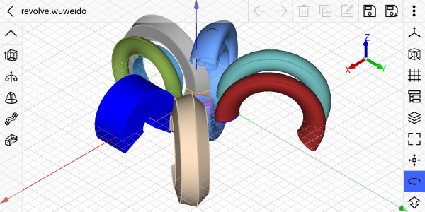 اسکرین شات برنامه Wuweido-CAD 3D Modeling Design 4