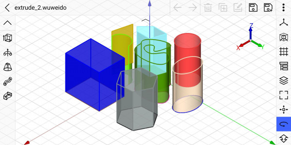 اسکرین شات برنامه Wuweido-CAD 3D Modeling Design 3