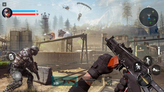 اسکرین شات 1 بازی Call of Warfare FPS War Game