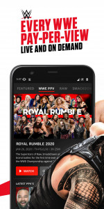 اسکرین شات برنامه WWE 1