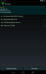 اسکرین شات 4 برنامه Net Scan