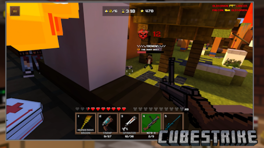 اسکرین شات بازی CubeStrike 7