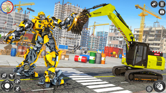 اسکرین شات 3 بازی Dino Robot Car: Robot Games