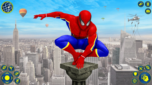 اسکرین شات برنامه Spider Rope Hero: City Battle 6