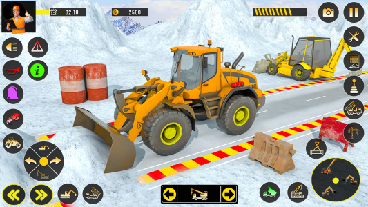 اسکرین شات بازی Grand Snow Excavator Simulator 6