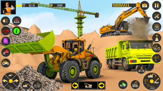 اسکرین شات بازی Grand Snow Excavator Simulator 3