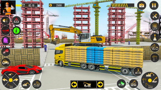 اسکرین شات بازی Grand Snow Excavator Simulator 4