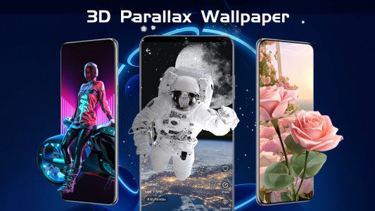 اسکرین شات 2 برنامه X Live Wallpaper - HD 3D/4D