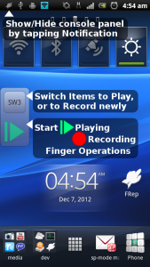 اسکرین شات برنامه FRep - Finger Replayer 2