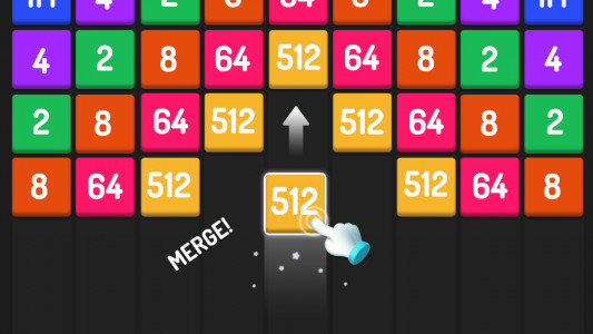 اسکرین شات 2 بازی Number Games - 2048 Blocks