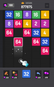 اسکرین شات بازی Number Games-2048 Blocks 2