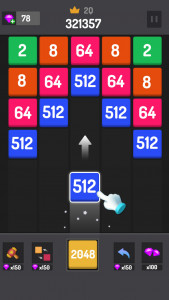اسکرین شات 5 بازی Number Games - 2048 Blocks