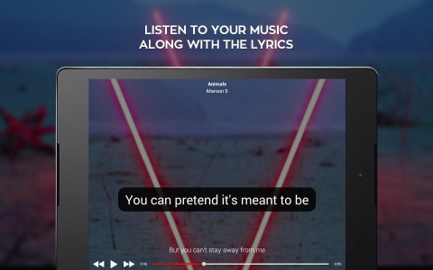اسکرین شات برنامه Lyrics Mania - Music Player 8