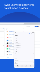 اسکرین شات 2 برنامه Bitwarden Password Manager