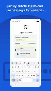 اسکرین شات برنامه Bitwarden Password Manager 2