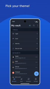 اسکرین شات برنامه Bitwarden Password Manager 5