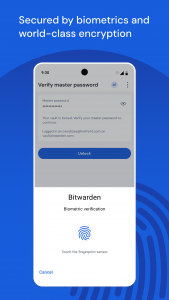 اسکرین شات برنامه Bitwarden Password Manager 7