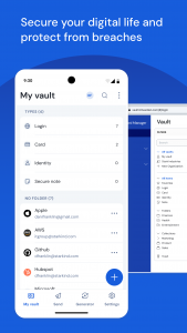 اسکرین شات برنامه Bitwarden Password Manager 3