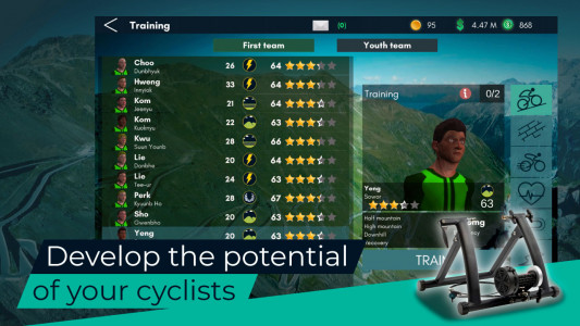 اسکرین شات بازی Live Cycling Manager 2021 4