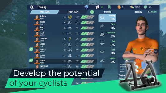 اسکرین شات بازی Live Cycling Manager 2023 4