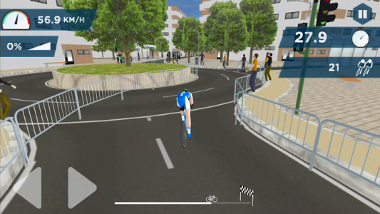 اسکرین شات بازی Live Cycling Race 7