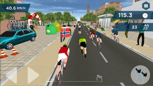 اسکرین شات بازی Live Cycling Race 3