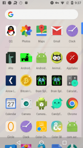 اسکرین شات برنامه P Launcher for Android™ 9.0 3
