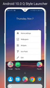 اسکرین شات برنامه Q Launcher for Android™ 10.0 launcher 🔥 2