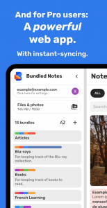 اسکرین شات برنامه Bundled Notes - Lists, To-do 4