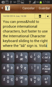 اسکرین شات برنامه TipType Keyboard Lite 4