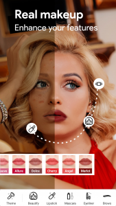 اسکرین شات 1 برنامه Beauty Camera Selfie Makeup