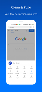 اسکرین شات برنامه XBrowser - Mini & Super fast 2