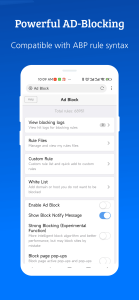 اسکرین شات 3 برنامه XBrowser - Mini & Super fast