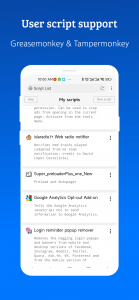 اسکرین شات برنامه XBrowser - Mini & Super fast 5