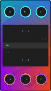 اسکرین شات بازی Multiplication Colorful Table 4