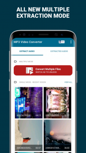اسکرین شات برنامه MP3 Converter - Extract Audio 1