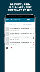 اسکرین شات برنامه MP3 Converter - Extract Audio 4
