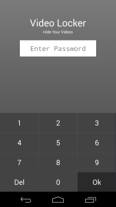 اسکرین شات 1 برنامه Vid Locker - Hide Videos