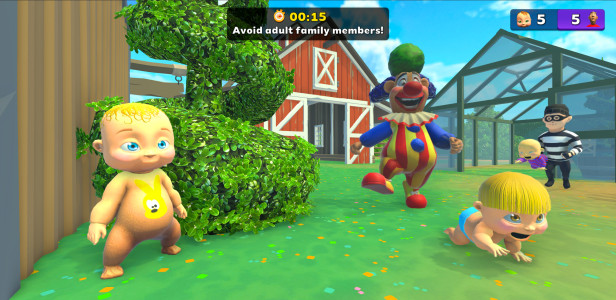 اسکرین شات 4 بازی Hide And Seek 3D: Who is Daddy