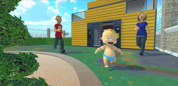 اسکرین شات 8 بازی Rainbow Prank: Hide Daddy