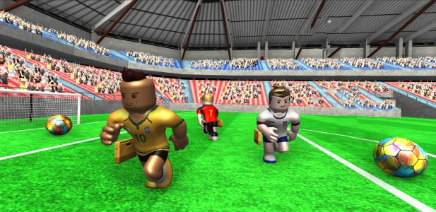 اسکرین شات بازی Monster Football 3D 3