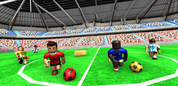 اسکرین شات بازی Monster Football 3D 2